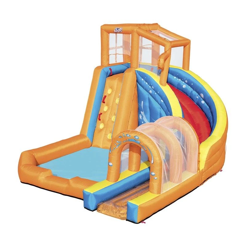 Château Gonflable Aquatique Bestway Huricane Tunnel Blast Mega Parc 420x320x260 Cm – Image 3