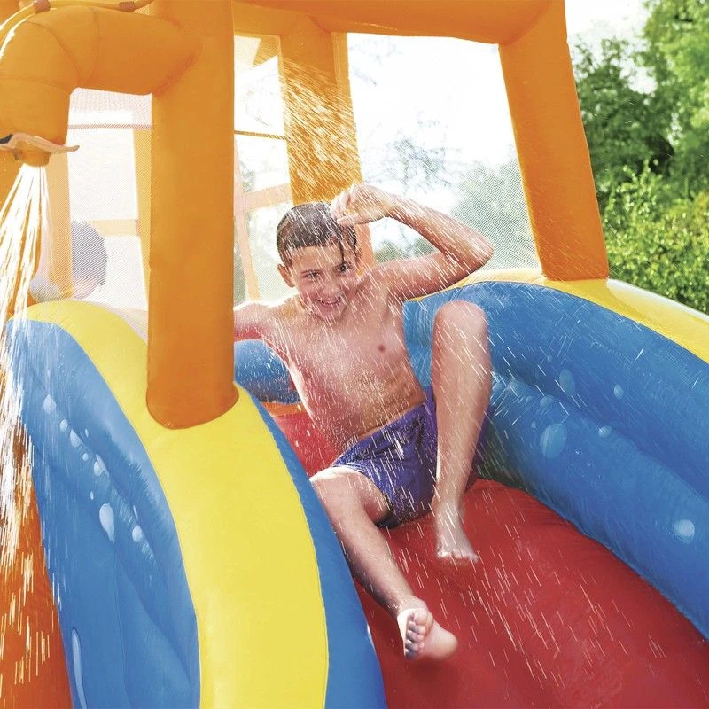 Château Gonflable Aquatique Bestway Huricane Tunnel Blast Mega Parc 420x320x260 Cm – Image 2