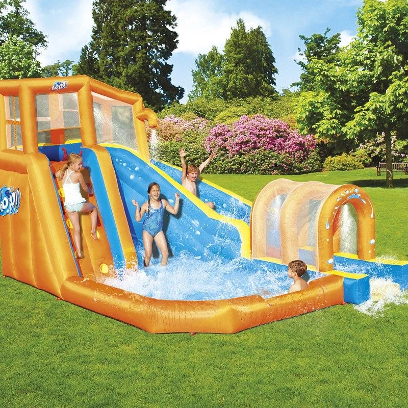 Château Gonflable Aquatique Bestway Huricane Tunnel Blast Mega Parc 420x320x260 Cm – Image 5
