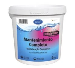 Chlore Spécial Entretien Pour Piscines En Polyester, Bidon De 5 Kg.