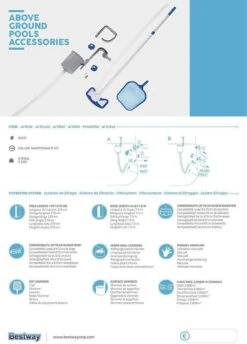 Kit D'entretien De Luxe Bestway - 958237