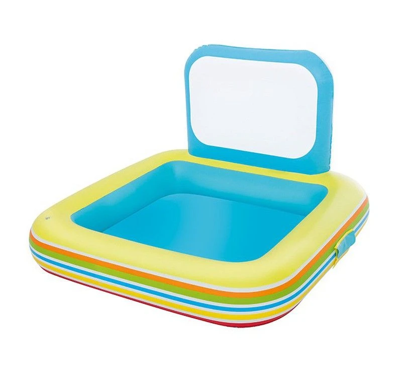 Bestway Bassin De Jeux Avec Ardoise 127x127x84cm Avec 5 Marqueurs – Image 2